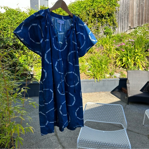 APIECE APART Sur Mini Dress Shibori Tie Dye XS - Picture 4 of 7